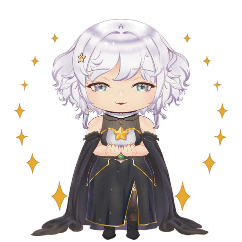 Astyria (complex chibi + render + accessories)